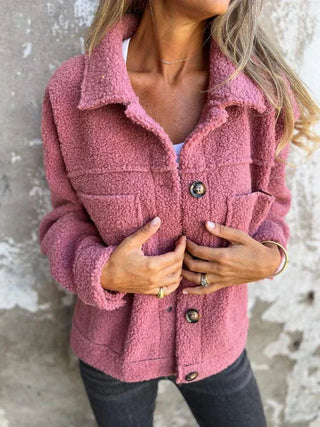 BECKY™ | JACKE MIT KNÖPFEN