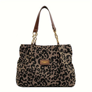 Lisanne | LUXURIÖSE UMHÄNGETASCHE MIT LEOPARDENMUSTER