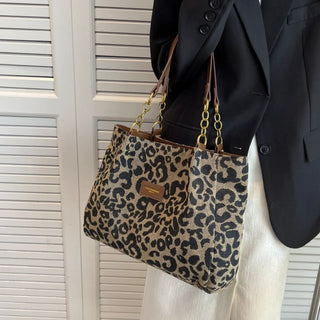 Lisanne | LUXURIÖSE UMHÄNGETASCHE MIT LEOPARDENMUSTER